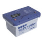 АКБ LiFePO4 ANERN AN-LFP-12100A 12.8V 100Ah 1.28KWh 1280Wh (BMS100) монитор, пластиковый корпус