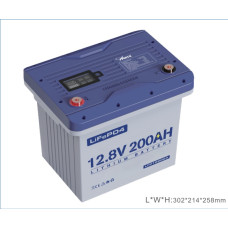 АКБ LiFePO4 ANERN AN-LFP-12200A 12.8V 200Ah 2.56KWh 2560Wh (BMS150) монитор, пластиковый корпус