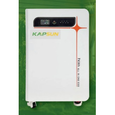 Система резервного питания ИБП KAPSUN АКБ LiFePO4 25.6V 300Ah 7.68KWh + инвертор 5KW напольный